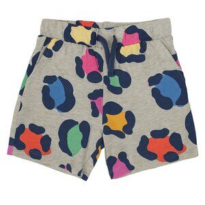 Vibrant Kids Shorts – Multicolor Pattern, Size 6/7